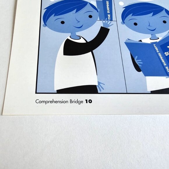 2 Rigby Literacy by Design: Writing(21) & Comprehension(10) Bridge Cards Grade 1 - Picture 8 of 13